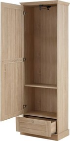 Armadio con ante effetto rovere Bruce - Støraa