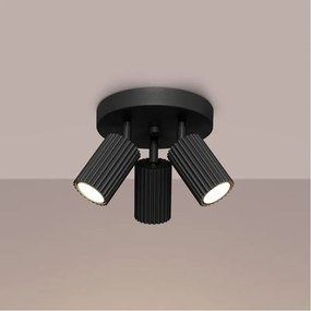 Brilagi - Faretto da soffitto CRESTO 3xGU10/10W/230V nero