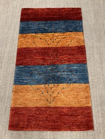 Gabbeh Tappeto 70 x 120 Rosso (Iran) Annodato A Mano