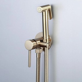 Rubinetto bidet Rea  Lungo Loop Gold Brush