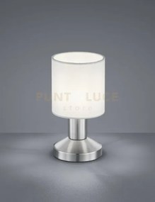 Lampada da tavolo garda diffusore in tessuto 595400101 bianco