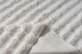 Tappeto grigio rotondo lavabile ø 120 cm Bubbly - Oyo Concept