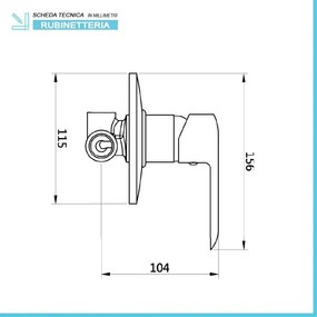 Set miscelatori lavabo bidet e doccia incasso cromati serie Dalila piletta inclusa
