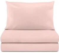 Completo letto 1 piazza e mezza rosa cipria Sugar