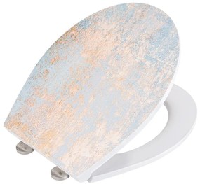 Sedile per WC con chiusura automatica 37,5 x 44,5 cm Agate - Wenko