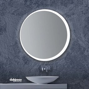 Specchio Linea "Orione" Retroilluminato Luce LED Diametro 70 cm