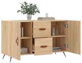 Credenza rovere sonoma 100x36x60 cm in legno multistrato