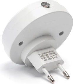 Aigostar - Lampada notturna LED con sensore LED/0,5W/230V 6500K