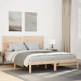 Giroletto Extra Lungo Senza Materasso 160x210 Cm Legno Massello /