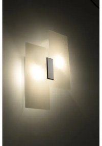 Sollux SL.0197 - Applique FABIANO 2xE27/60W/230V bianco/cromo