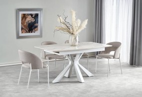 Set Vivaldi L160-200 cm + 4 sedie K486 beige
