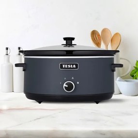 TESLA Electronics SlowCook - Pentola a fuoco lento 6,5 l 270W/230V