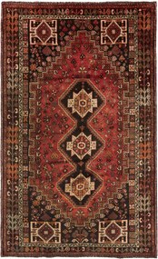 Shiraz Tappeto persiano 170x270 Rosso (Iran) Annodato A Mano