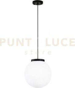 Sospensione polly in fibra di plastica e pmma bianco 1 luce attacco...