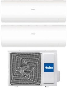 Climatizzatore Dual Split Reversibile Haier Pearl A++ 9000-9000 BTU Inverter Wi-Fi (2U40S2SM1FA + AS25PBAHRAx2)