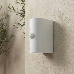 Applique Stondata 2xGU10 con Sensore di Movimento IP65 - Bianca