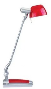 Lampada da tavolo GINEVRA 1xG9/40W/230V rosso