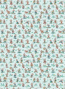 Sanderson Tapete Mickey & Minnie - Bonbon Blue