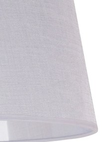 Duolla Paralume Classic L per lampade da terra, bianco/trasparente