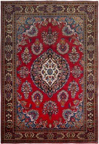 Sarouk Tappeto persiano 340x240 Blu (Iran) Annodato A Mano