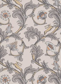 Little Greene Carta da parati Stag Trail - Sterling