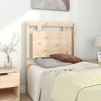 Testiera per Letto 80,5x4x100 cm in Legno Massello di Pino cod 9787