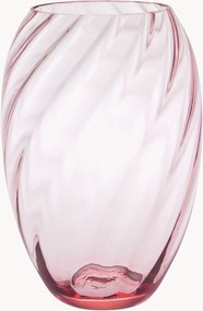 Vaso in vetro soffiato Elipse, alt. 23 cm