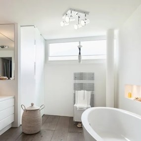 Rabalux 5500 - LED Luce Spot da bagno STEVE 4xGU10/4,5W/230V