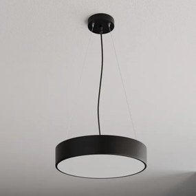 Lampadario a sospensione con filo CLEO 3xE27/24W/230V diametro 40 cm nero