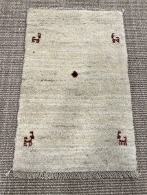 Gabbeh Tappeto persiano 40 x 60 Beige (Iran) Annodato A Mano