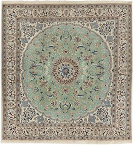 Nain Tappeto 200 x 210 (Iran) Annodato A Mano