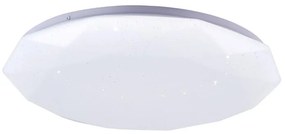Plafoniera LED Sendy Ø 50.5 cm bianco IP20 cct da bianco caldo a bianco freddo con regolazione di temperatura, 6500 lumen