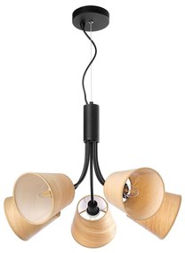 ONLI - Lampadario a sospensione con filo ASIA 5xE14/6W/230V