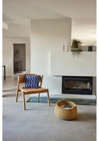 Poltrona marrone chiaro Oblique - Hübsch