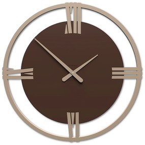 CALLEADESIGN Orologio da parete Sirio 60 cioccolato