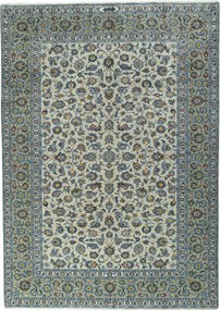 Kashan Tappeto persiano 330 x 230 Beige (Iran) Annodato A Mano
