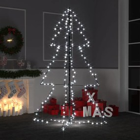 Albero Di Natale A Cono 200 Led Per Interni Esterni 98x150 Cm /
