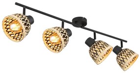 Globo 15767-4 - Faretto COLLY 4xE27/15W/230V