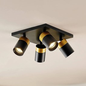 Arcchio Nikora spot soffitto, 4 luci