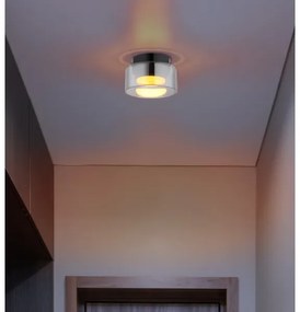 Globo 16055DS - Plafoniera LED HIGGINS 1xGX53/6W/230V diametro 13 cm nero