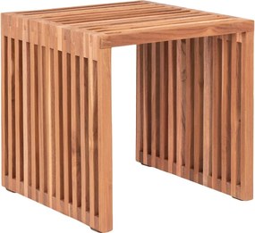 Tavolino in legno di teak 40x40 cm Pego - House Nordic