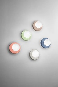 Perenz Ceramic - applique in ceramica colorata con vetro diffusore 1 x G9 MAX 28W