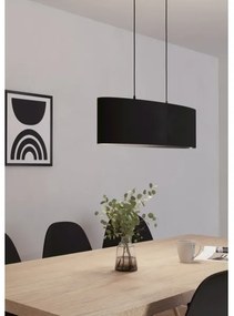 Eglo 99044 - Lampadario a sospensione con filo MASERLO 2xE27/40W/230V