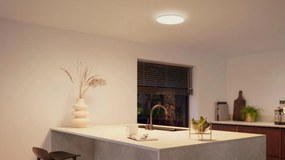 Plafoniera LED Tento Hue White Panel round S w IP20 cct da bianco caldo a bianco freddo con regolazione di temperatura, 2200 lumen PHILIPS HUE