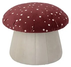 Lue Pouf Red - Bloomingville