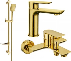 Mexen Alfa DF62 set da vasca, oro - 745703DF62-50