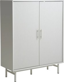 Armadietto grigio 100x125x40 cm Palma – Unique Furniture