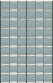 Tappeto in lana tessuto a mano con motivo in rilievo Lilly