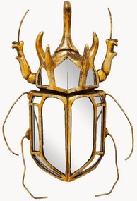 Decorazione da parete fatta a mano con specchio Beetle