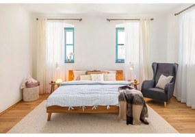 Letto matrimoniale in rovere 160x200 cm Greg 1 - The Beds